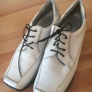 White Leather Shoes